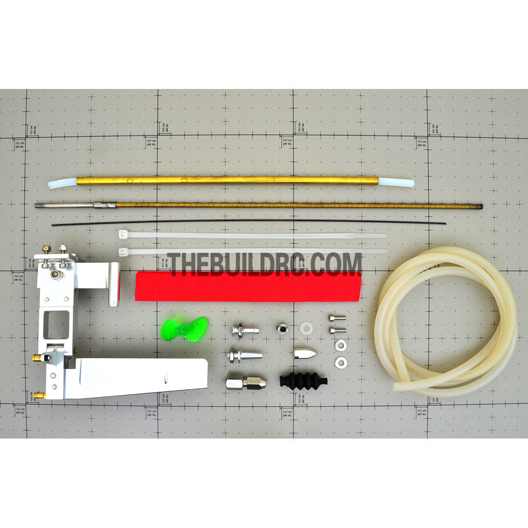 32.3" RC EP Epoxy Fiberglass Godspeed-U Catamaran Racing Boat Hardware Kit (Rudder, Shaft, Propeller)