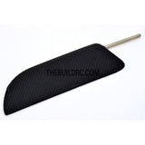 138 x 50mm RC Yacht Sailing Boat Carbon Fiber Rudder (Trapezoid)