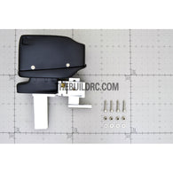 24" F-1 RC Racing Boat Epoxy Fiberglass Engine Compartment with ??3.9mm Shaft Holder / 60mm Rudder Kit