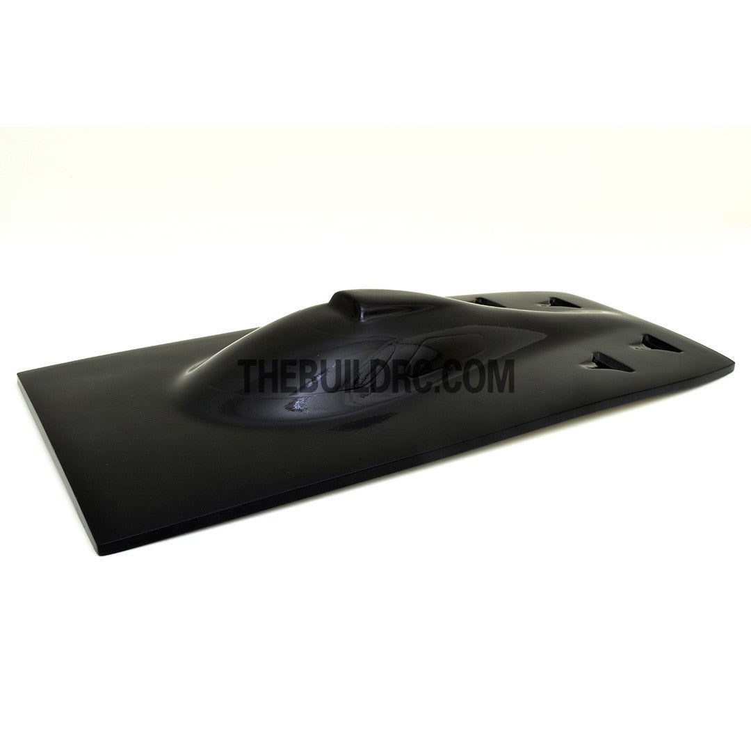 36" RC EP Silver Fox Catamaran Epoxy Fiberglass Canopy (Style A) - Black