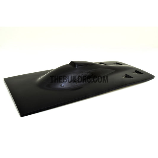 36" RC EP Silver Fox Catamaran Epoxy Fiberglass Canopy (Style A) - Black