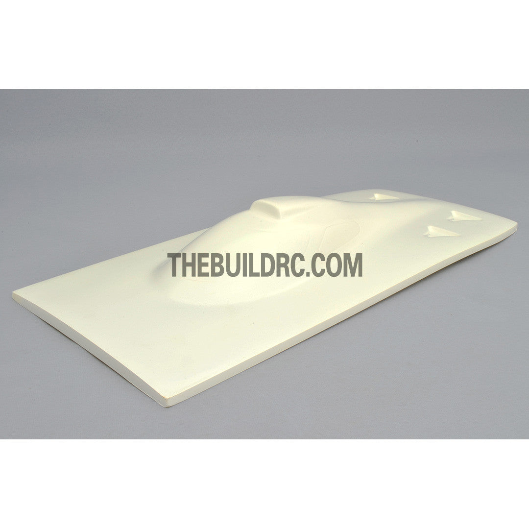 36" RC EP Silver Fox Catamaran Epoxy Fiberglass Canopy (Style A) - White