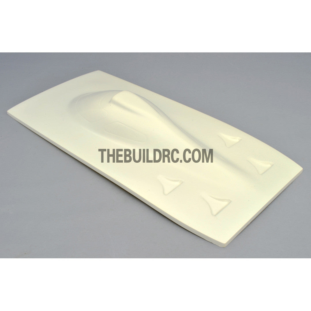 36" RC EP Silver Fox Catamaran Epoxy Fiberglass Canopy (Style A) - White