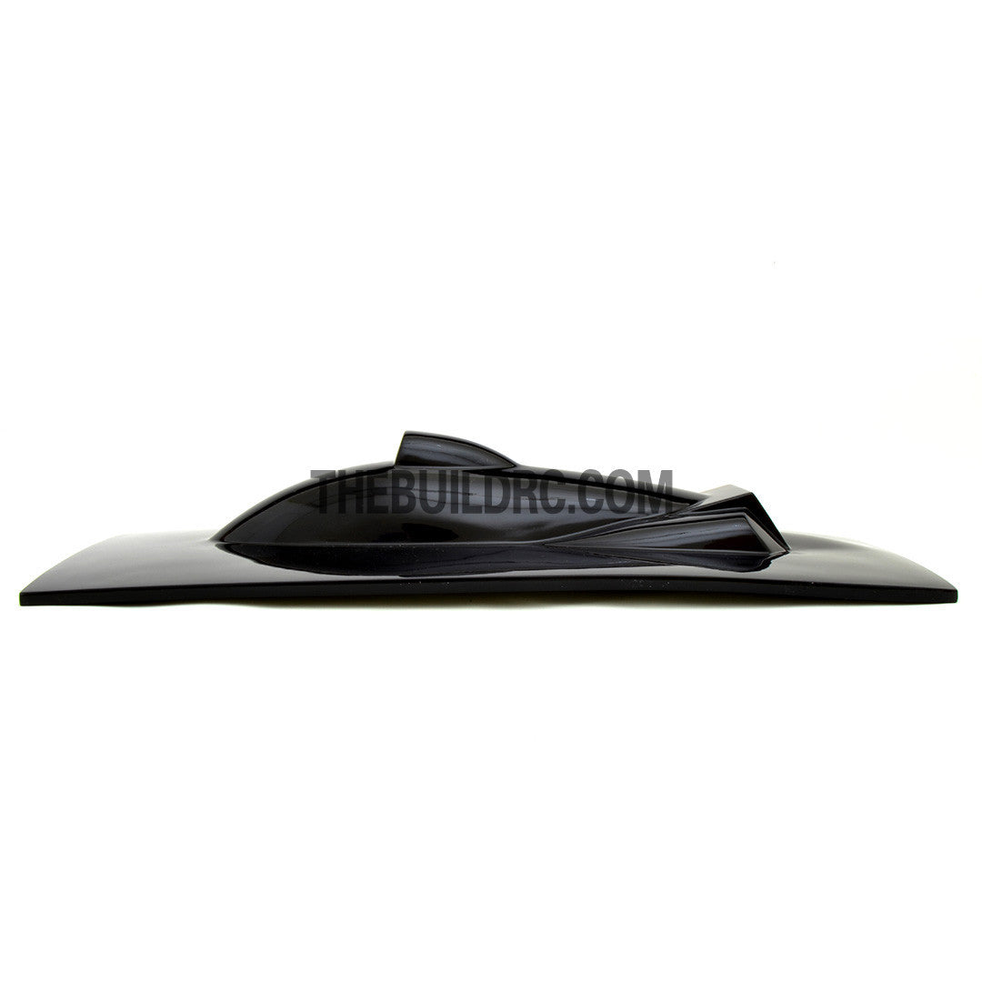 36" RC EP Silver Fox Catamaran Epoxy Fiberglass Canopy (Style B) - Black