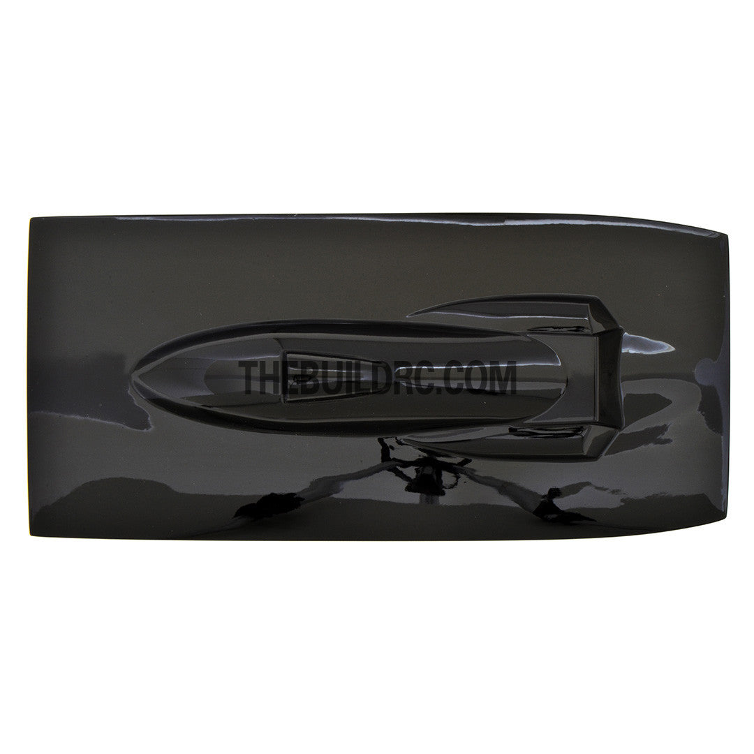 36" RC EP Silver Fox Catamaran Epoxy Fiberglass Canopy (Style B) - Black