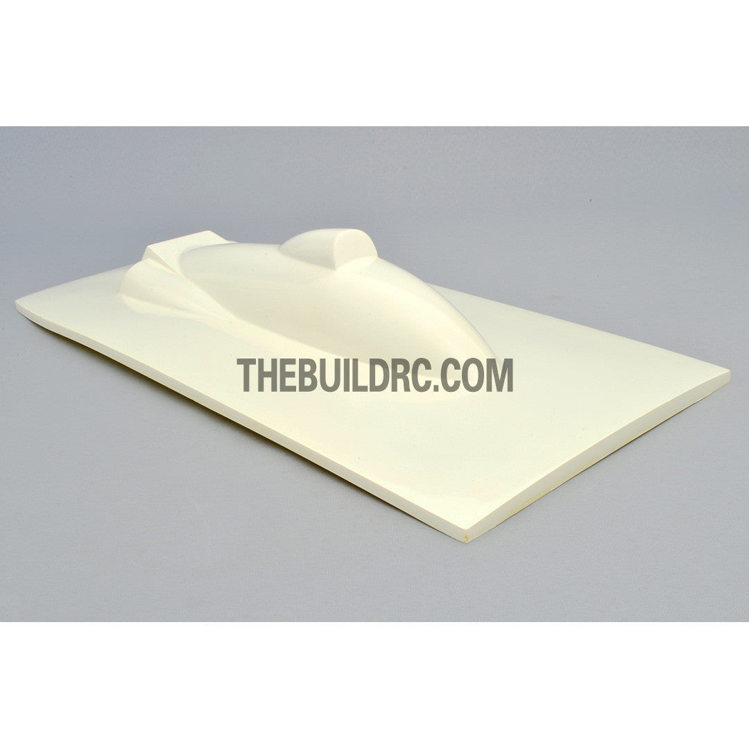36" RC EP Silver Fox Catamaran Epoxy Fiberglass Canopy (Style B) - White