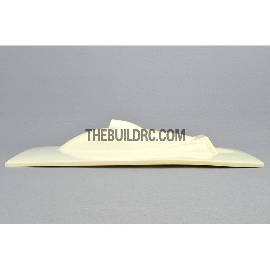 36" RC EP Silver Fox Catamaran Epoxy Fiberglass Canopy (Style B) - White