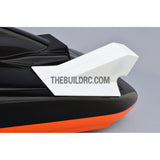150 x 70 x 65mm RC Racing Boat Epoxy Fiber Glass Engine Turbo Air Scoop