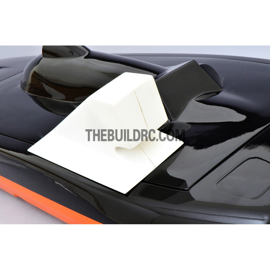 150 x 70 x 65mm RC Racing Boat Epoxy Fiber Glass Engine Turbo Air Scoop