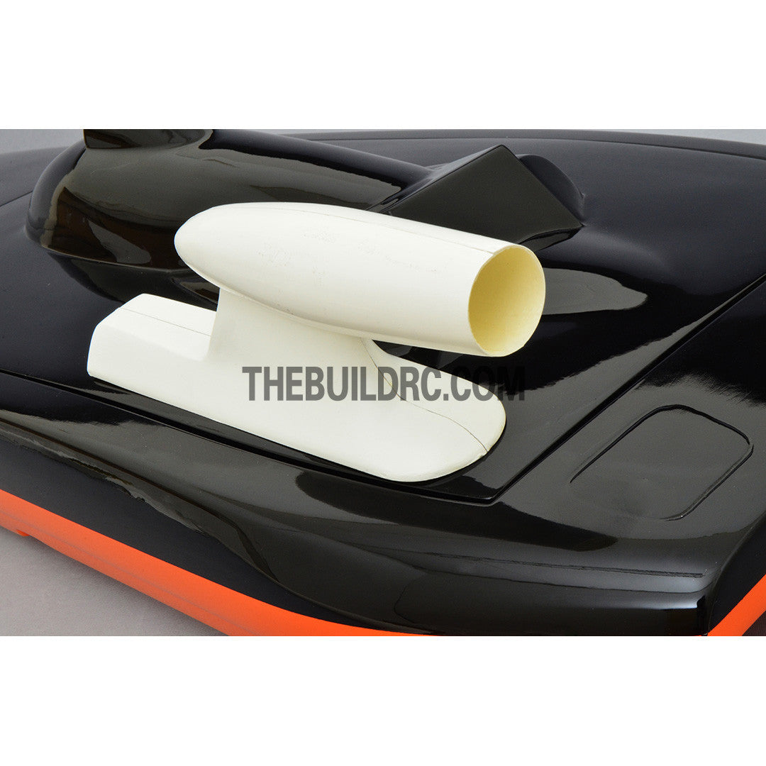 195 x 40 x 67mm RC Racing Boat Epoxy Fiber Glass Engine Turbo Air Scoop