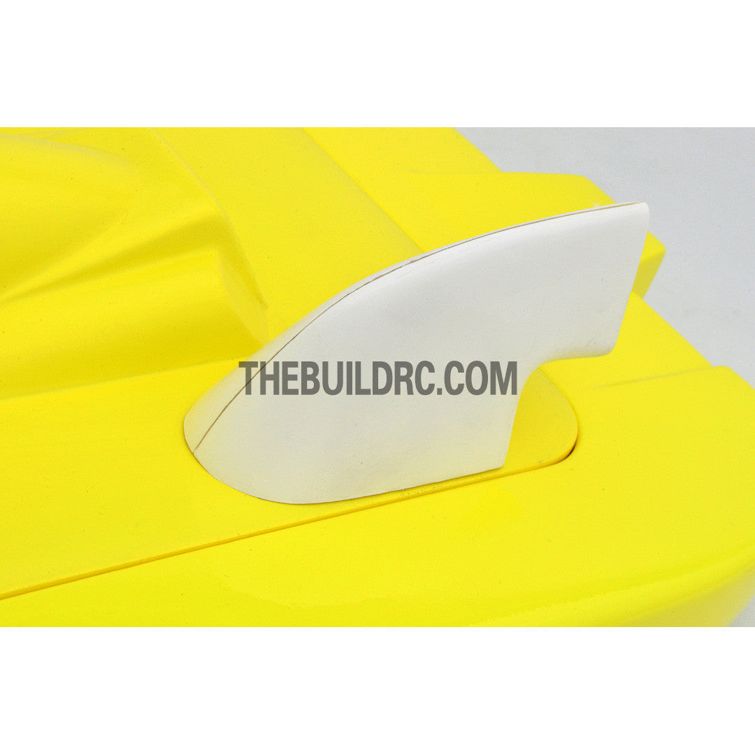 90 x 38 x 53mm RC Racing Boat Epoxy Fiber Glass Engine Turbo Air Scoop
