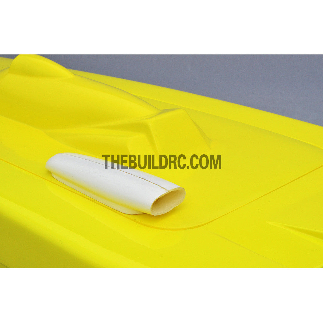 93 x 32 x 16mm RC Racing Boat Epoxy Fiber Glass Engine Turbo Air Scoop
