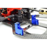 Alloy Servo Mount for 1/10 RC Car (2pcs) - Blue