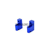 Alloy Servo Mount for 1/10 RC Car (2pcs) - Blue