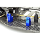 Alloy Servo Mount for 1/10 RC Car (2pcs) - Blue
