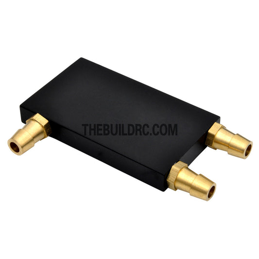 L43 x W23 x H5.5mm 3-Way Aluminum Water Cooling Plate