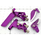 RC Boat Aluminum 52mm Rudder Stabilizer ??3.17mm Drive Shaft Holder Set