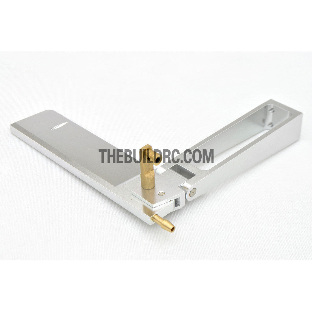 L100 x W80mm CNC RC Boat Mini Helm Rudder (Single Water Entrance)