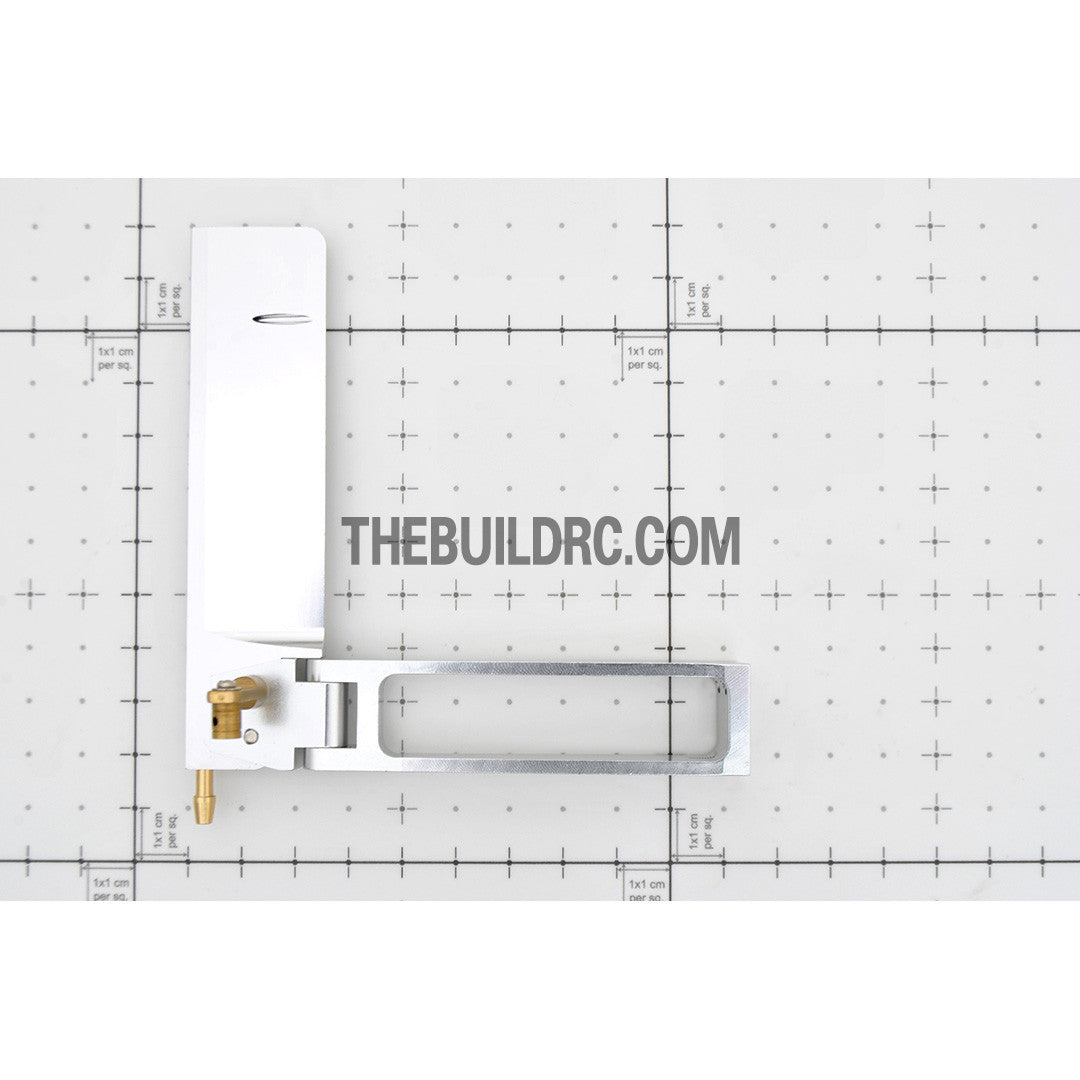 L100 x W80mm CNC RC Boat Mini Helm Rudder (Single Water Entrance)