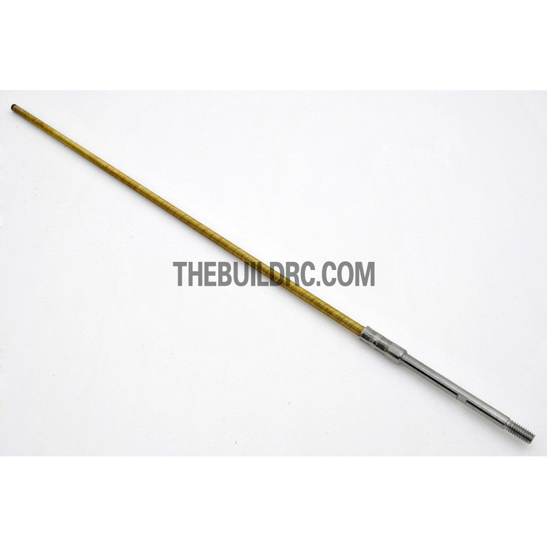 ??3.7 x L228mm + ??3.8 x L45mm RC Boat Metal Flex-shaft & Hard Shaft Set