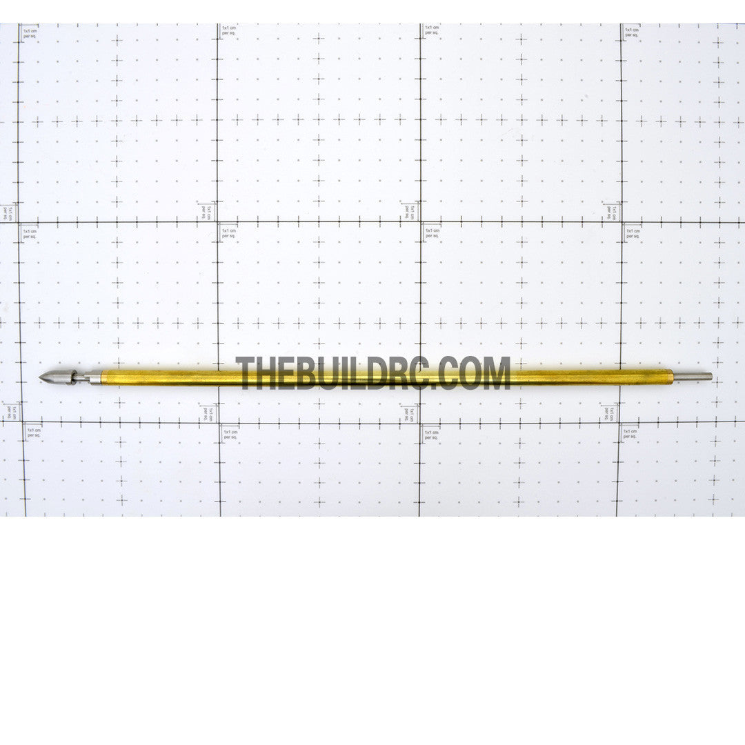 RC Boat ??4.0 x 225mm(L) Metal Drive Shaft + 280mm(L) Metal Tube + Cone Nut + Peep Fork