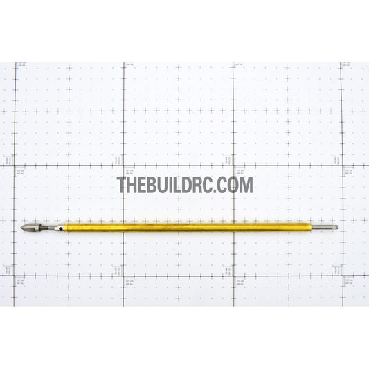 RC Boat ??4.0 x 220mm(L) Metal Drive Shaft + 280mm(L) Metal Tube + Cone Nut + Peep Fork