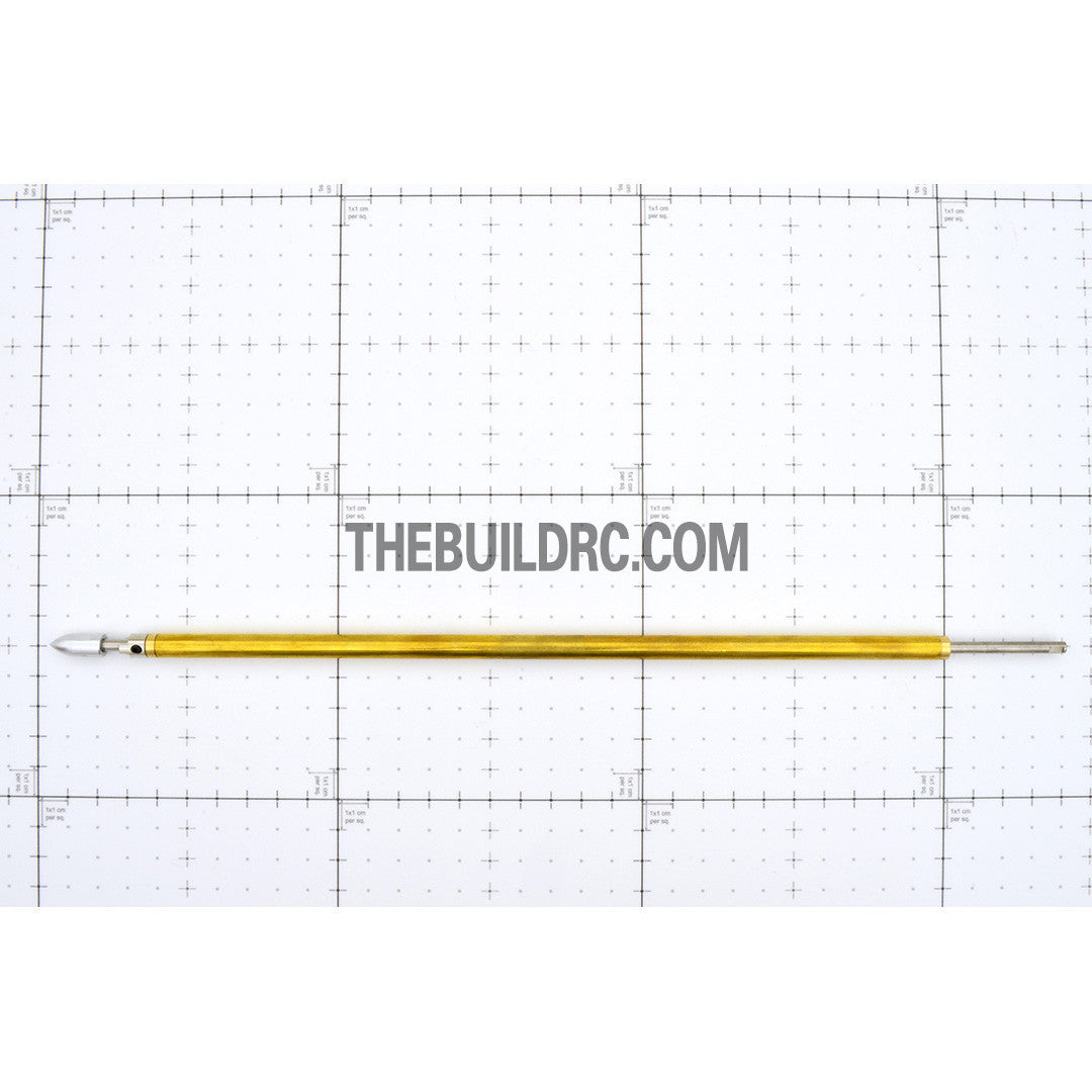RC Boat ??4.0 x 335mm(L) Metal Drive Shaft + 260mm(L) Metal Tube + Cone Nut + Peep Fork
