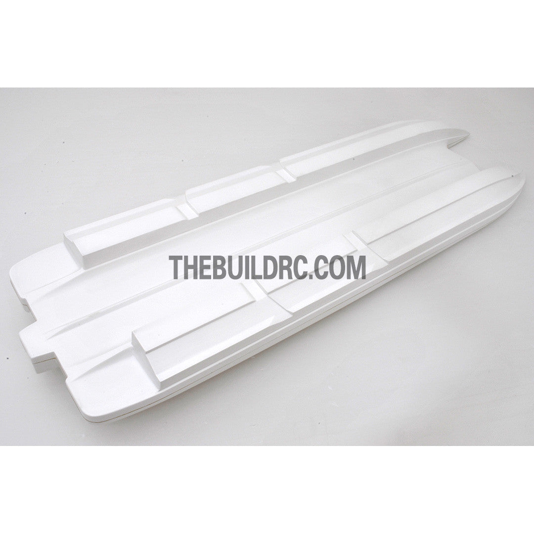 36" RC EP Epoxy Fiberglass Catamaran Racing Boat Hull - White