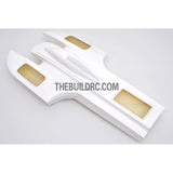 30.5" RC EP Epoxy Fiberglass Twin Power SOBER Boat Hull - White