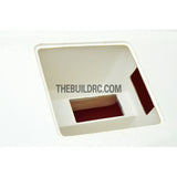 39" RC EP Carbon Fiber Yacht Sailing Boat Hull - white/red