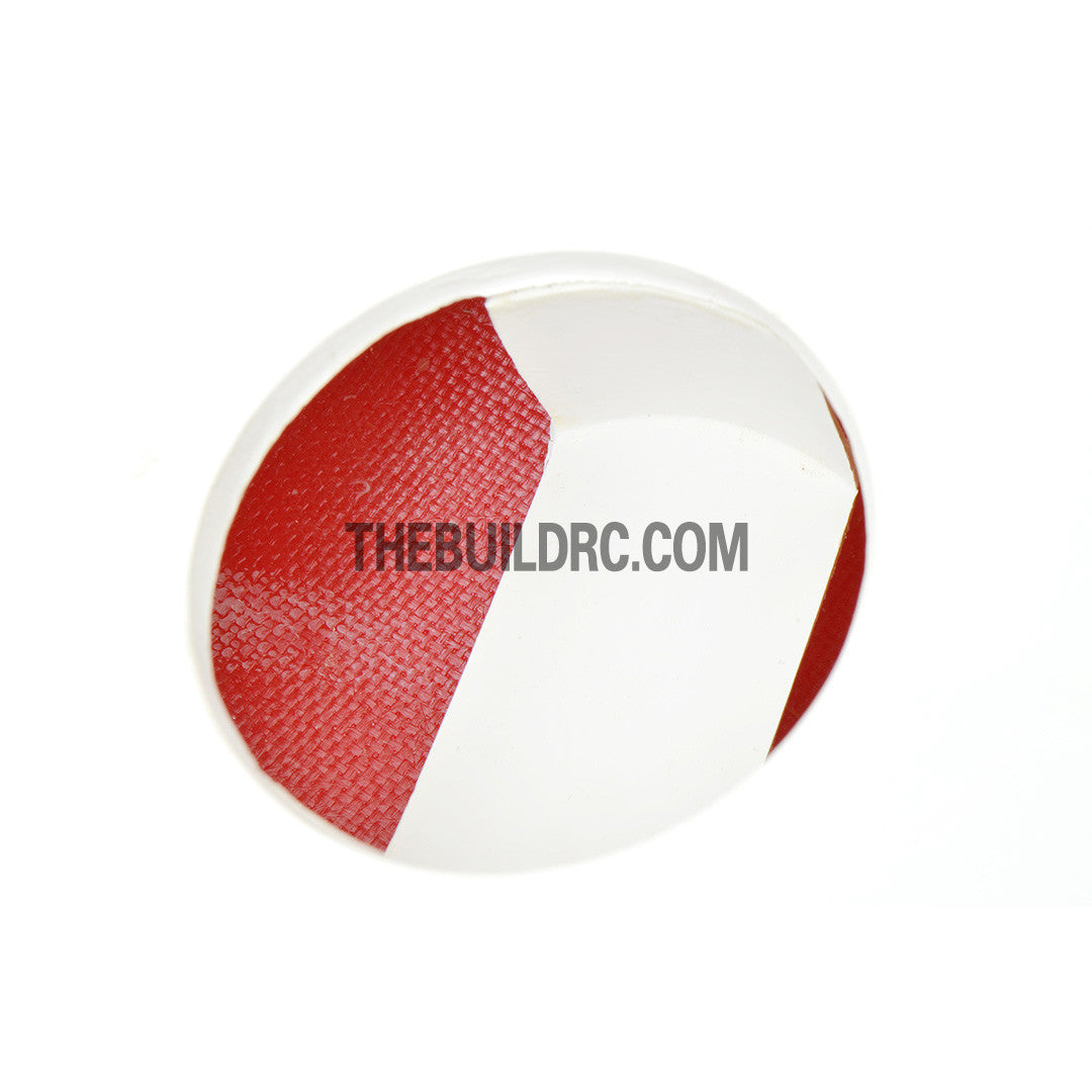 39" RC EP Carbon Fiber Yacht Sailing Boat Hull - white/red