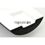30" RC EP Epoxy Fiberglass E Class Yacht Sailing Boat Hull - Black / White