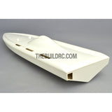 32" RC EP Epoxy Fiberglass Deep-vee Arowana Mono 2 Anti-Turnover Racing Boat Hull - White