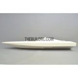 32" RC EP Epoxy Fiberglass Deep-vee Arowana Mono 2 Anti-Turnover Racing Boat Hull - White