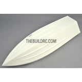 32" RC EP Epoxy Fiberglass Deep-vee Arowana Mono 2 Anti-Turnover Racing Boat Hull - White