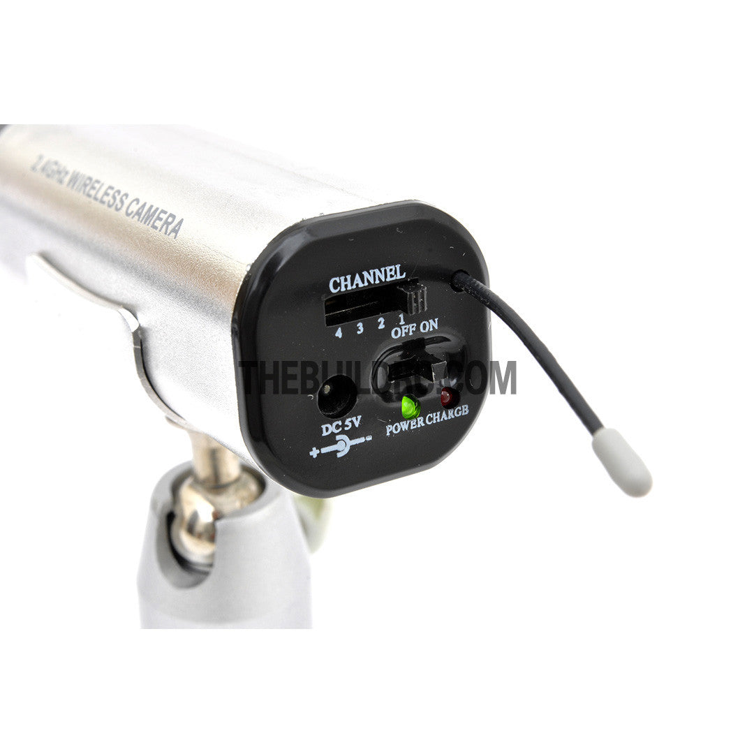 2.4Ghz 500mW Long Range Wireless Color CMOS Surveillance Spy Camera - PAL