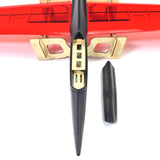 3Ch RC ARF 1.43M Speedo Pro Lite Aerobatic Slow Wind Thermal Glider Plane - Red/Black