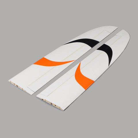 Main wing for the AG4XXXX SPECTRE II Soaring Thermal DLG - Orange / white