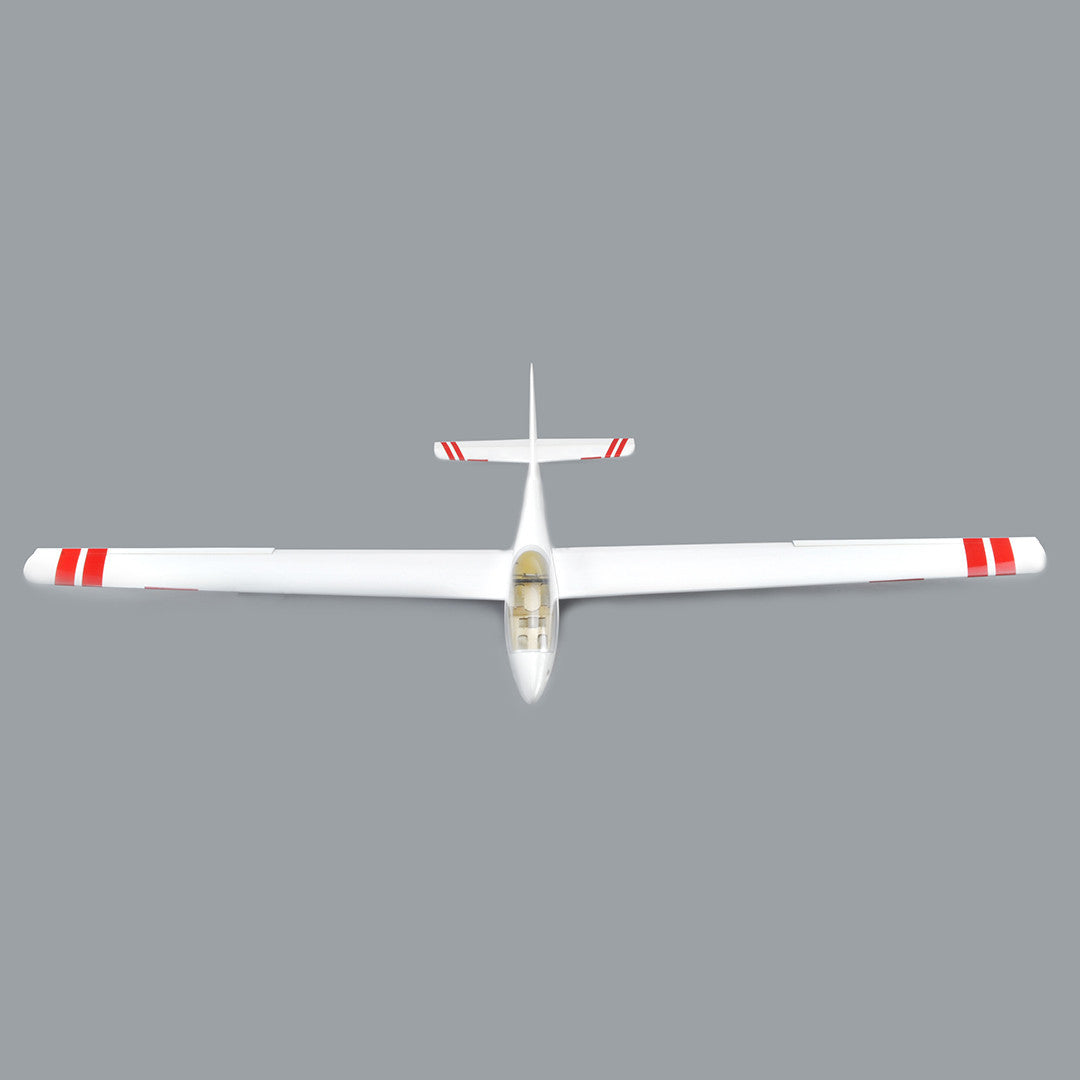 4-5Ch RC Scale Fox ARF Kit Composite Glider Sailplane with Flaps & Alierons