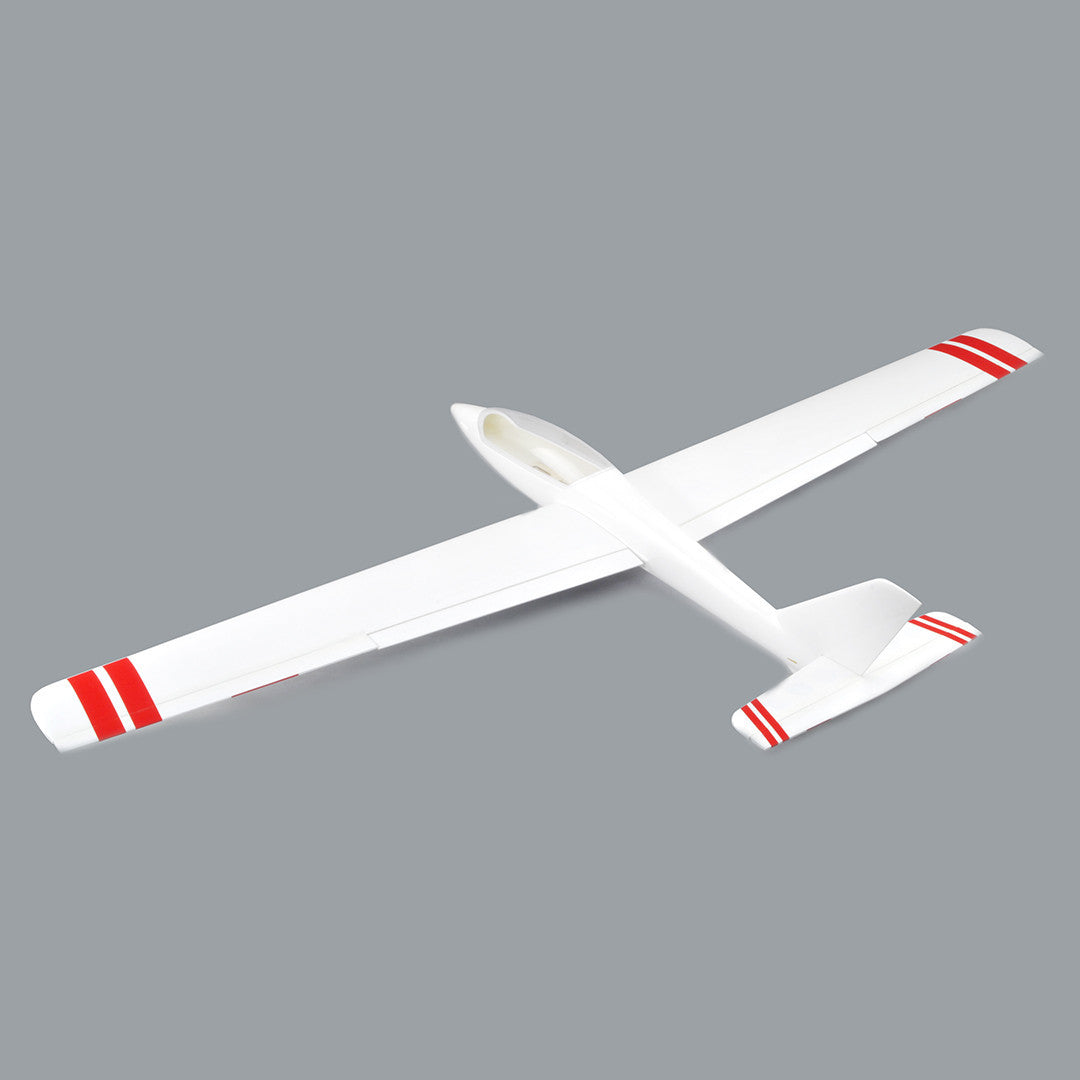 4-5Ch RC Scale Fox ARF Kit Composite Glider Sailplane with Flaps & Alierons