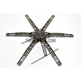 RC EP 830mm AirHook FRP Hexacopter