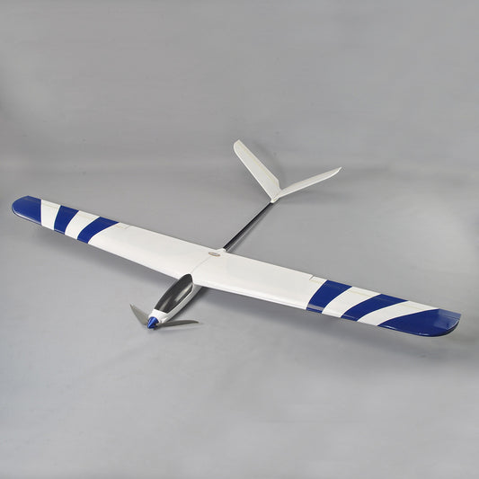 4Ch RC EP 1.4M Blue Wing Advance V-Tail Aerobatic Thermal Sailplane Glider ARF