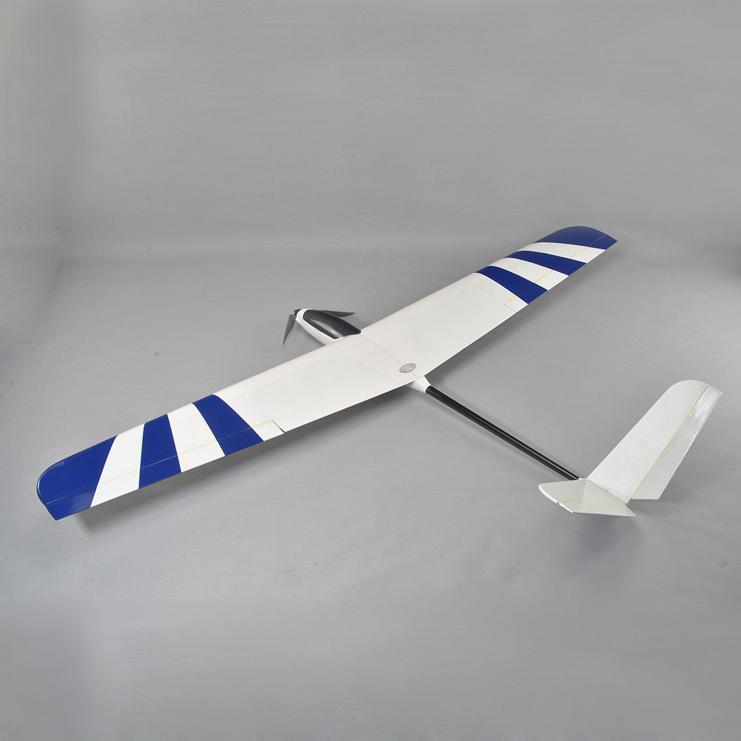 4Ch RC EP 1.4M Blue Wing Advance V-Tail Aerobatic Thermal Sailplane Glider ARF