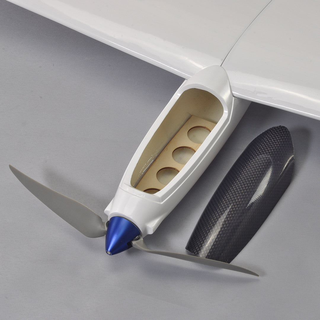 4Ch RC EP 1.4M Blue Wing Advance V-Tail Aerobatic Thermal Sailplane Glider ARF