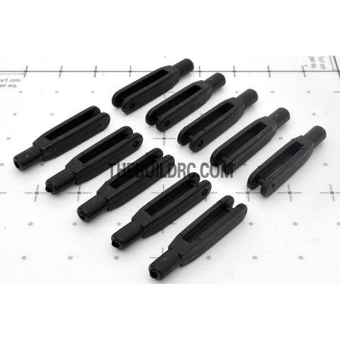 Plastic Push Rod Clevises (Φ2 x 27mm x 5 x 4) (10pcs/set)