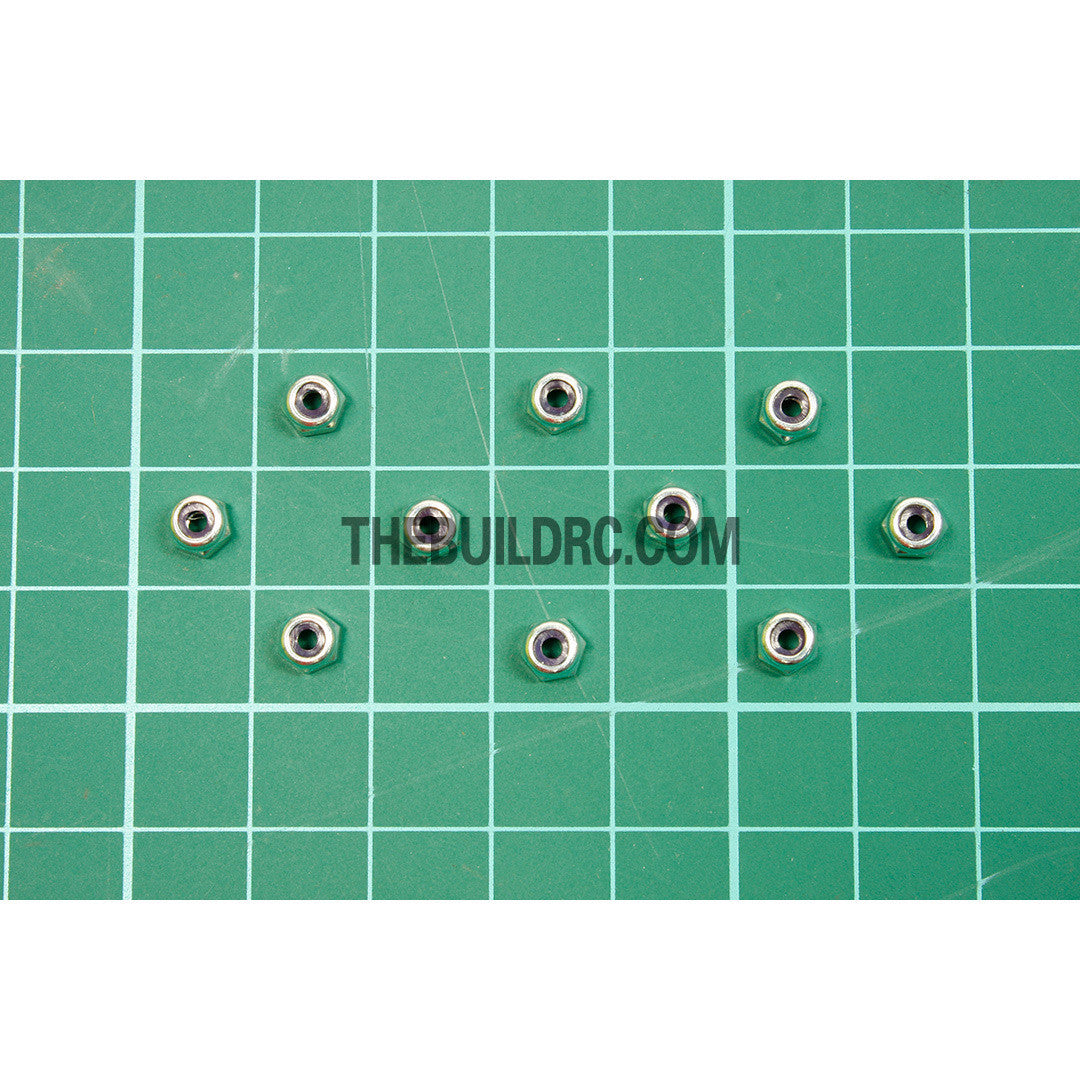 Hex Lock Nut M2.5 (10pcs/set)