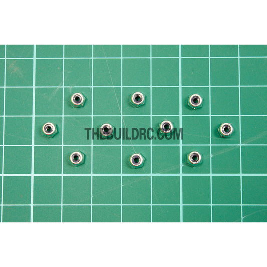 Hex Lock Nut M2.5 (10pcs/set)