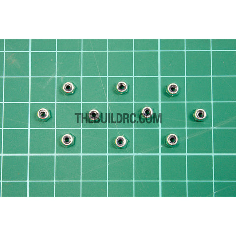 Hex Lock Nut M2.5 (10pcs/set)