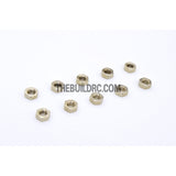 M3 FINE THREAD HEX NYLON NYLOC STAINLESS STEEL LOCK NUTS 300pcs