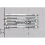 M2.8 x 70mm Anodizing Push Rod (5pcs/set)